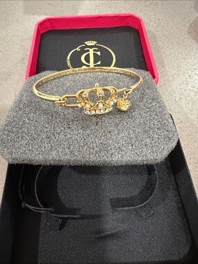 Juicy Couture Hot Pink Gift Box with Gold Logo